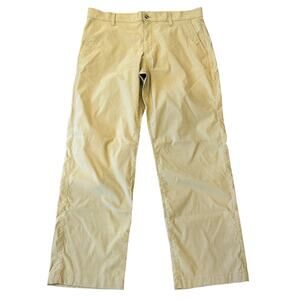 Eddie Bauer Men's Casual Performance Chino Pants Khaki Size 35x30